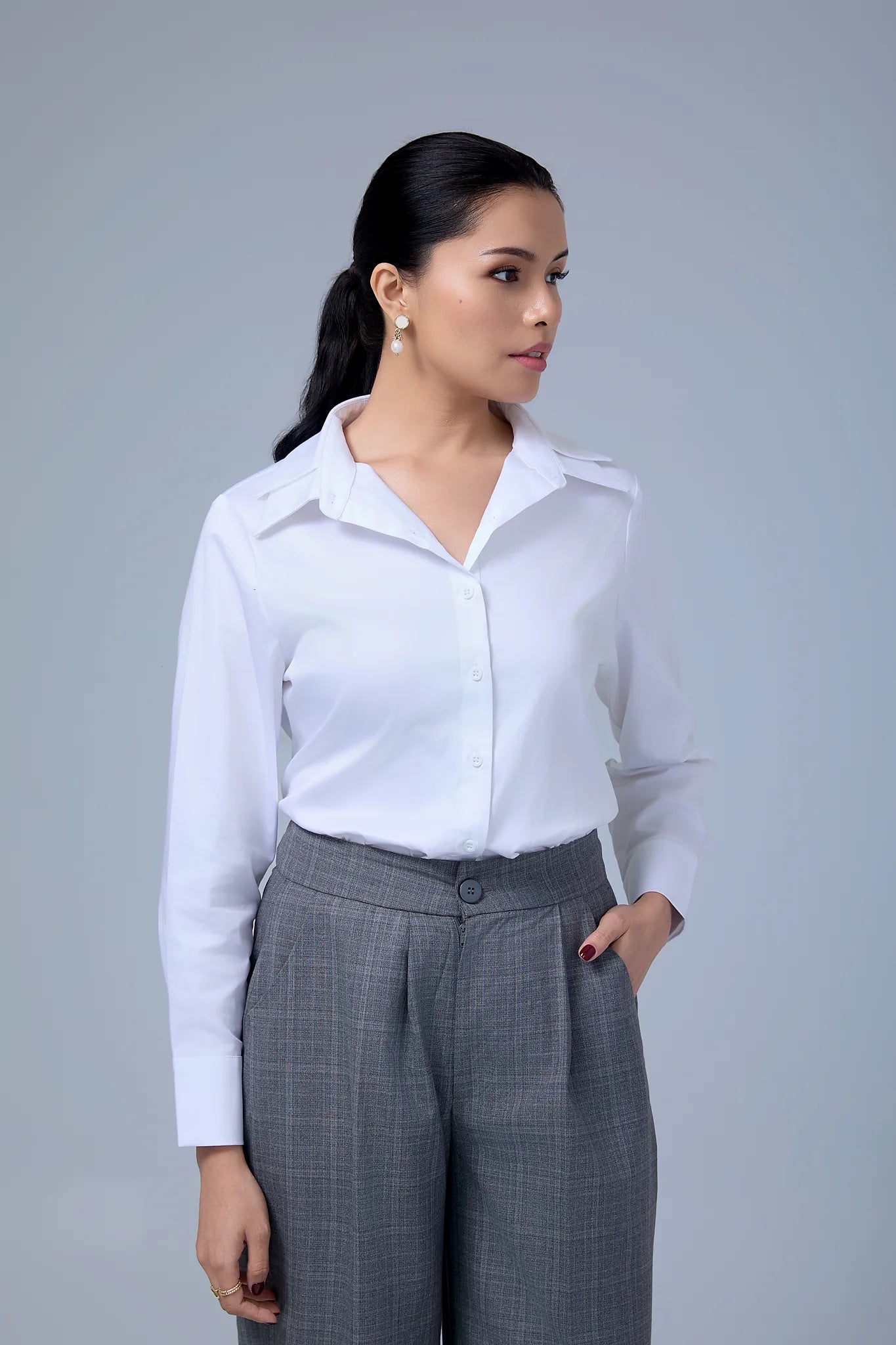 Sirène- Double collar shirt