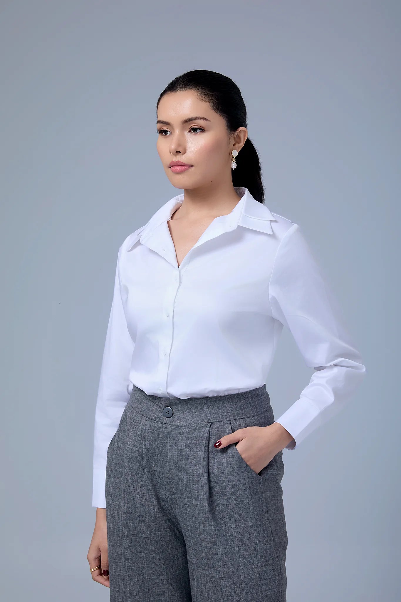 Sirène- Double collar shirt