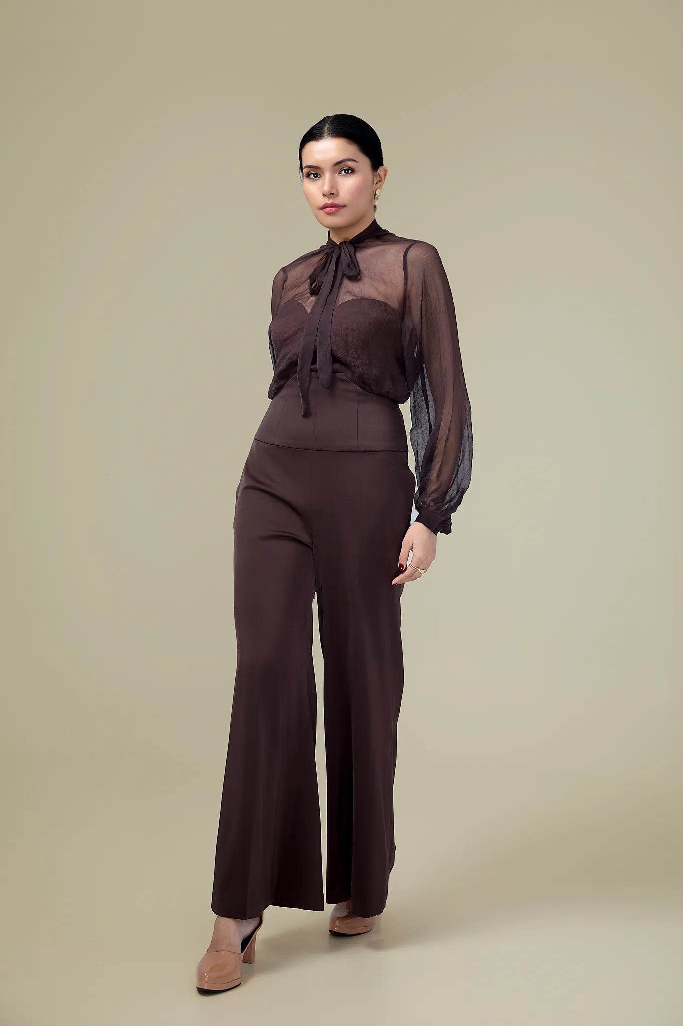 Éliston- sheer blouse