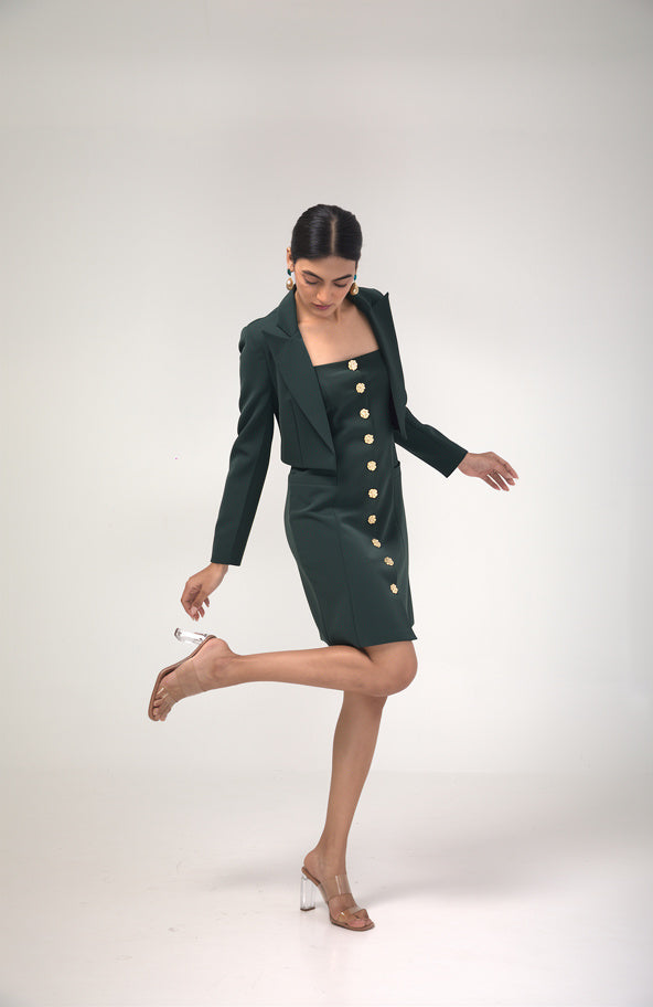 Émeraude- Blazer Dress Set