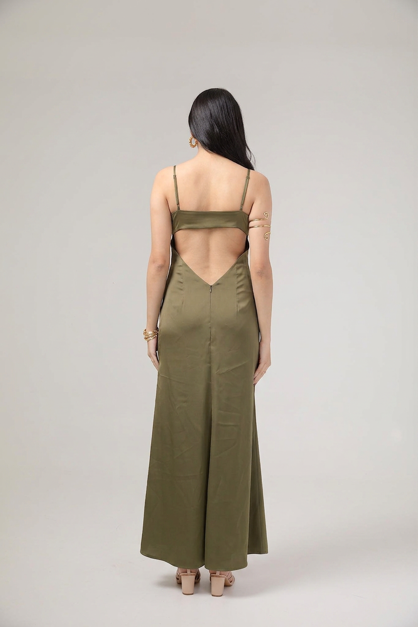 Olivière - cut-out Gown