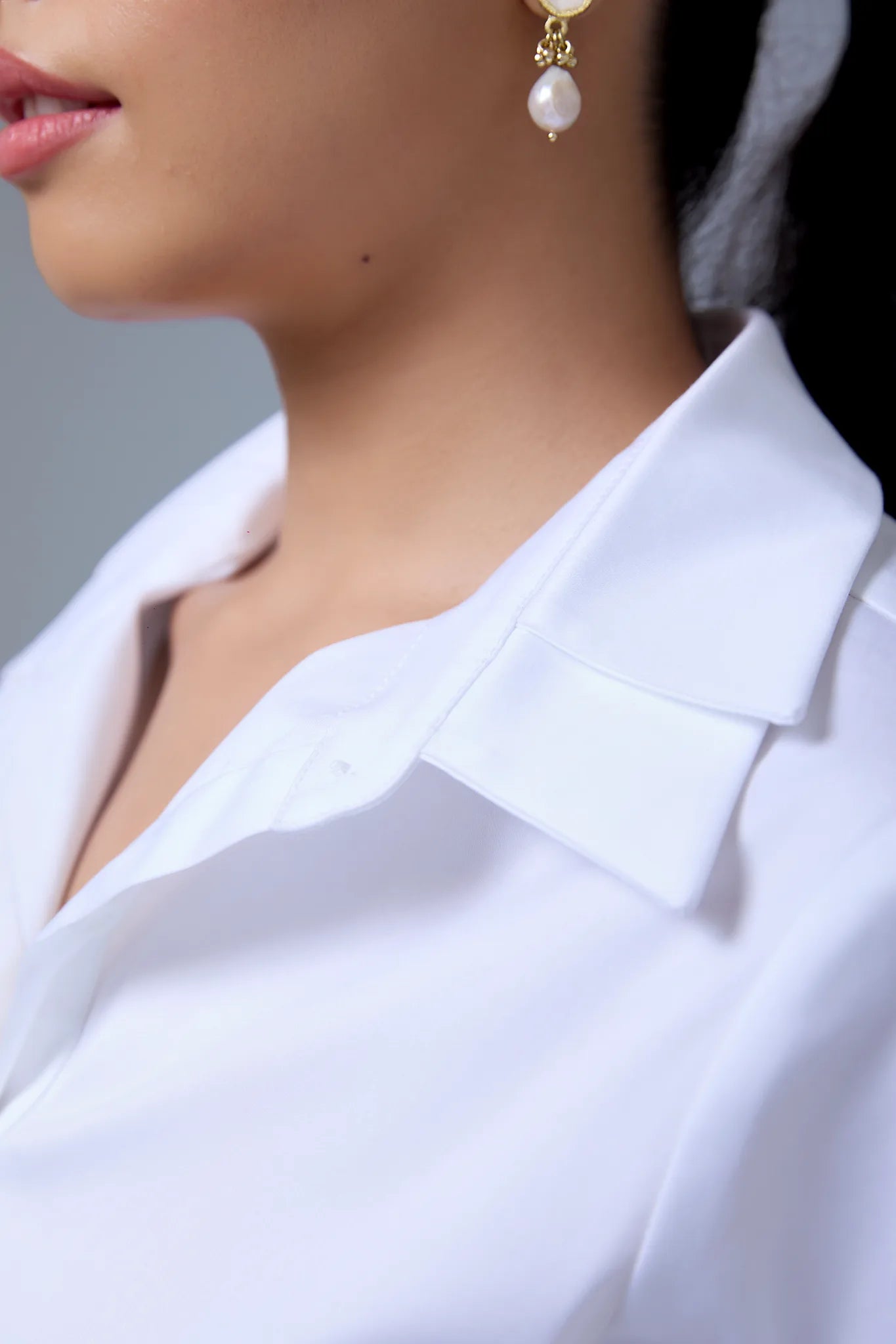 Sirène-  Double collar shirt