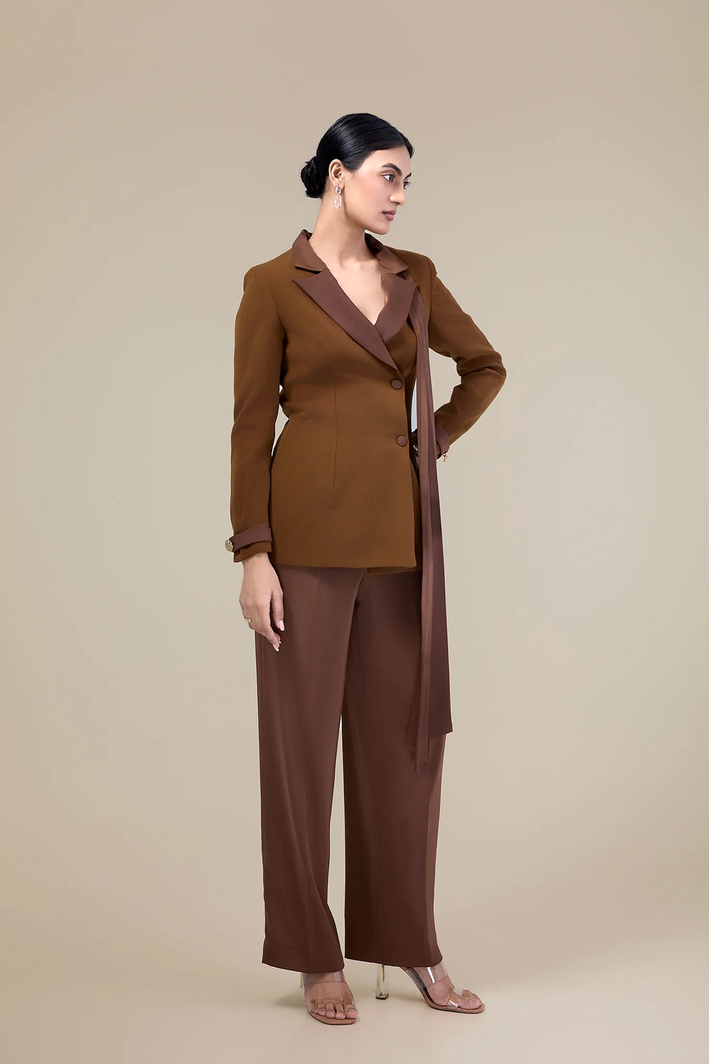 Échelon- wide-legged pants