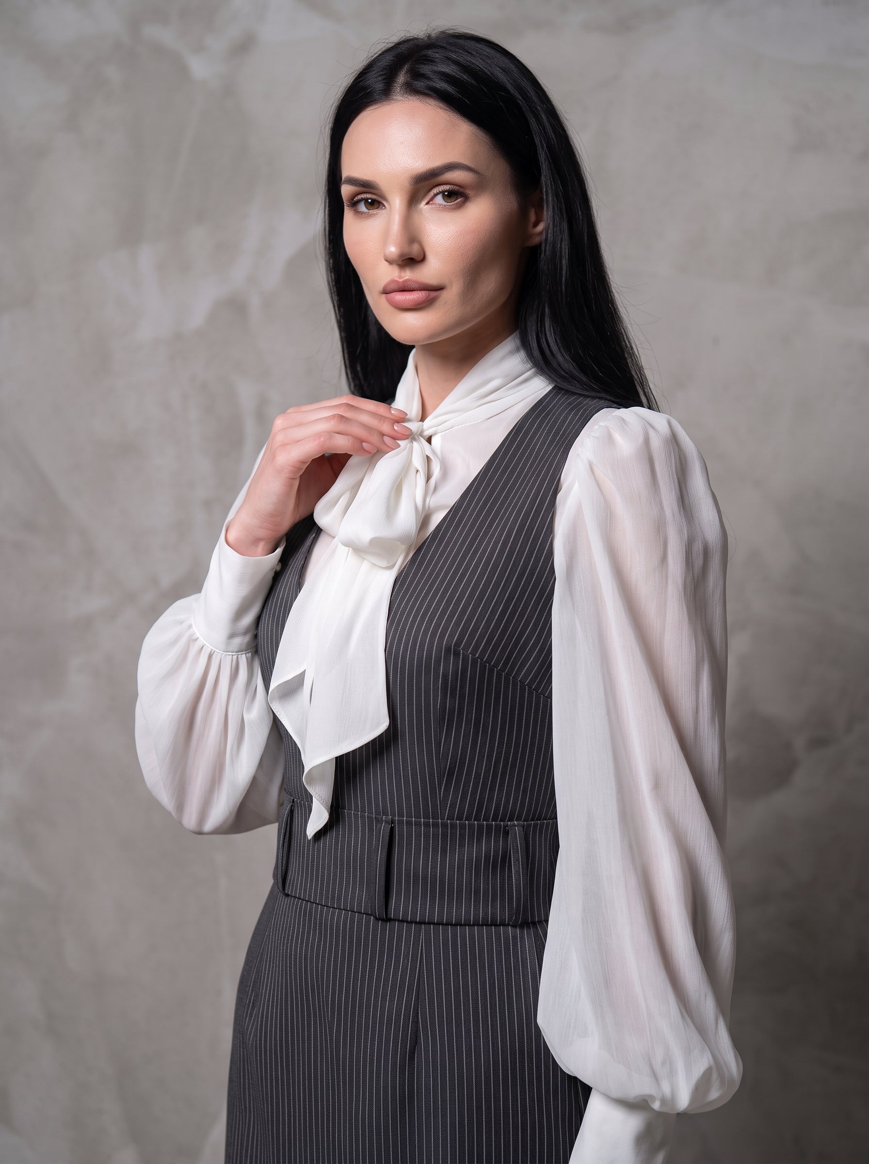 Le Marais-2-Piece Pinstripe Co-Ord Set