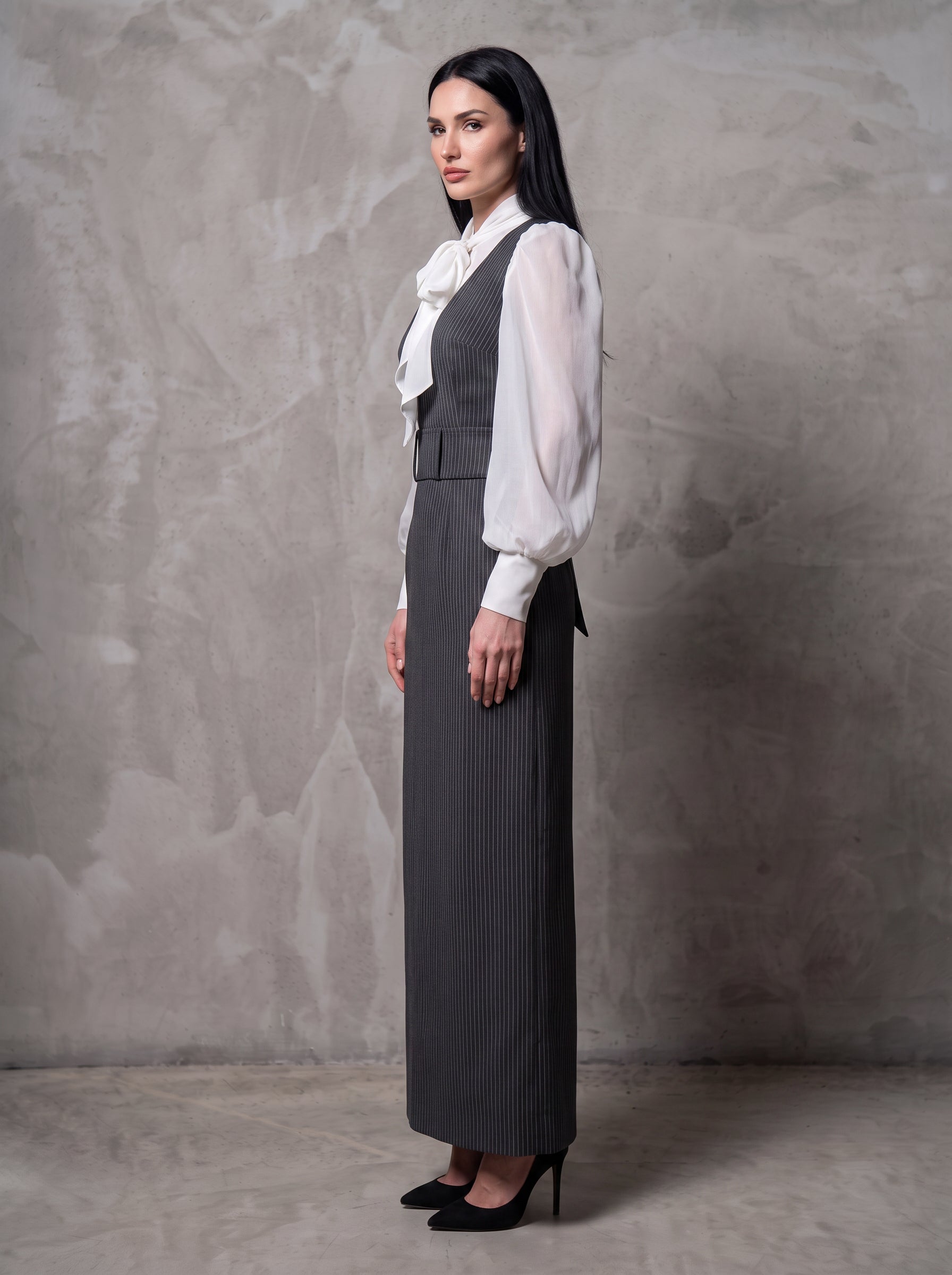 Le Marais-2-Piece Pinstripe Co-Ord Set