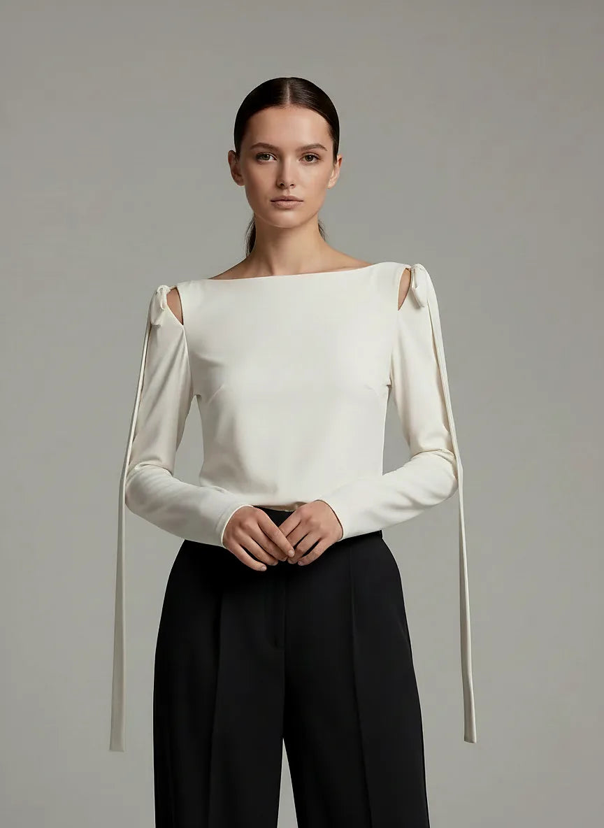 Orvé- boat neck top
