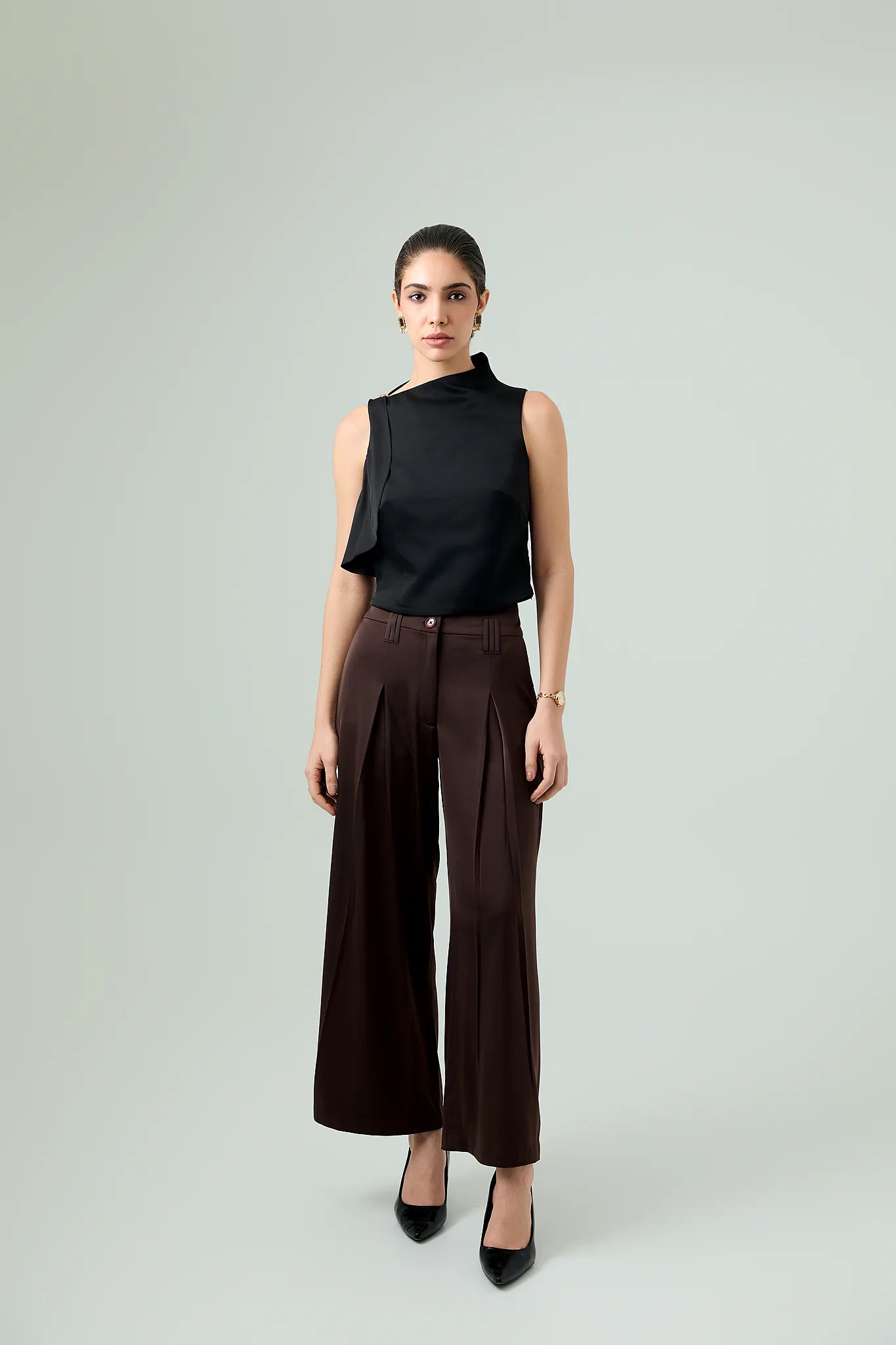 Éclat-High-waist wide-leg