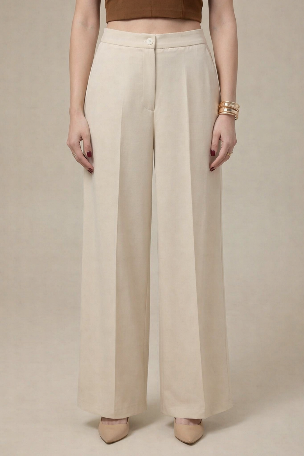 Égal- pear plain pants