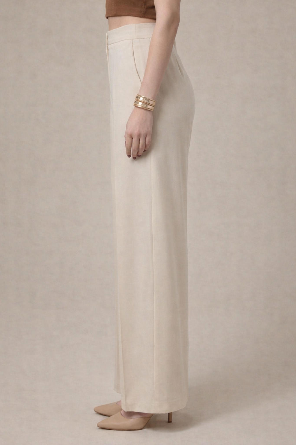 Égal- pear plain pants