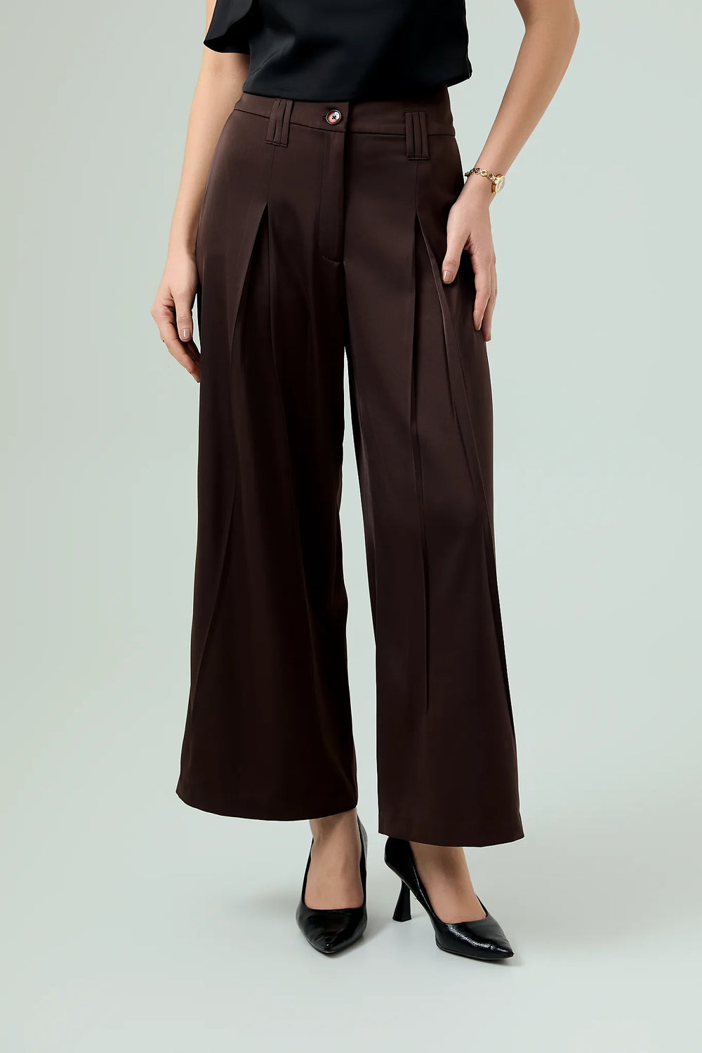 Éclat-High-waist wide-leg