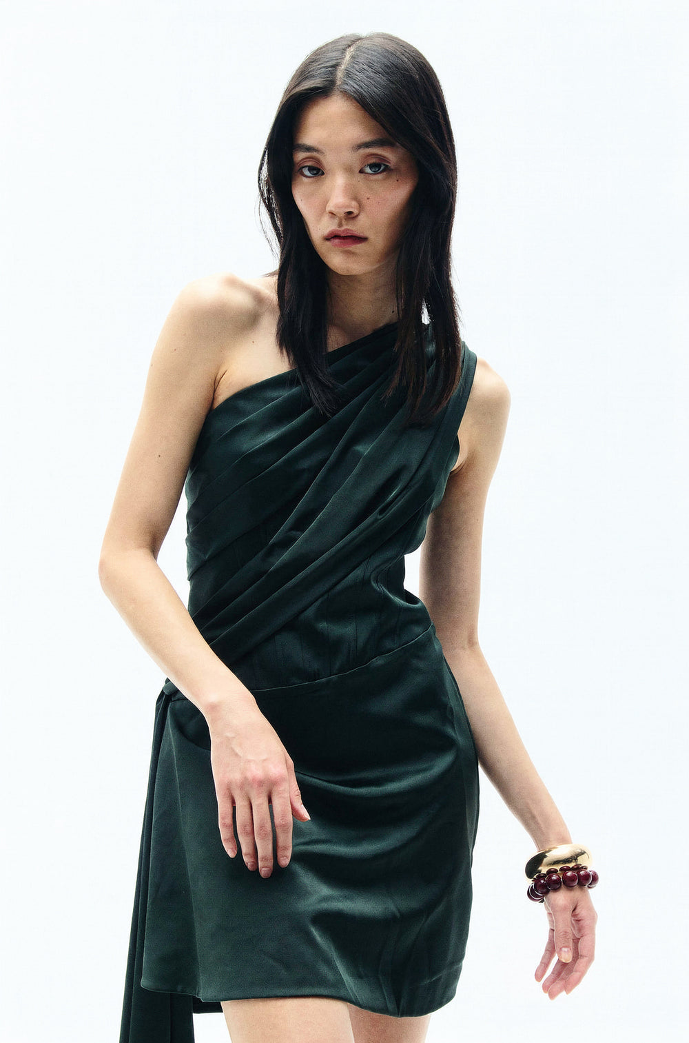 Noémie One-Shoulder min Dress