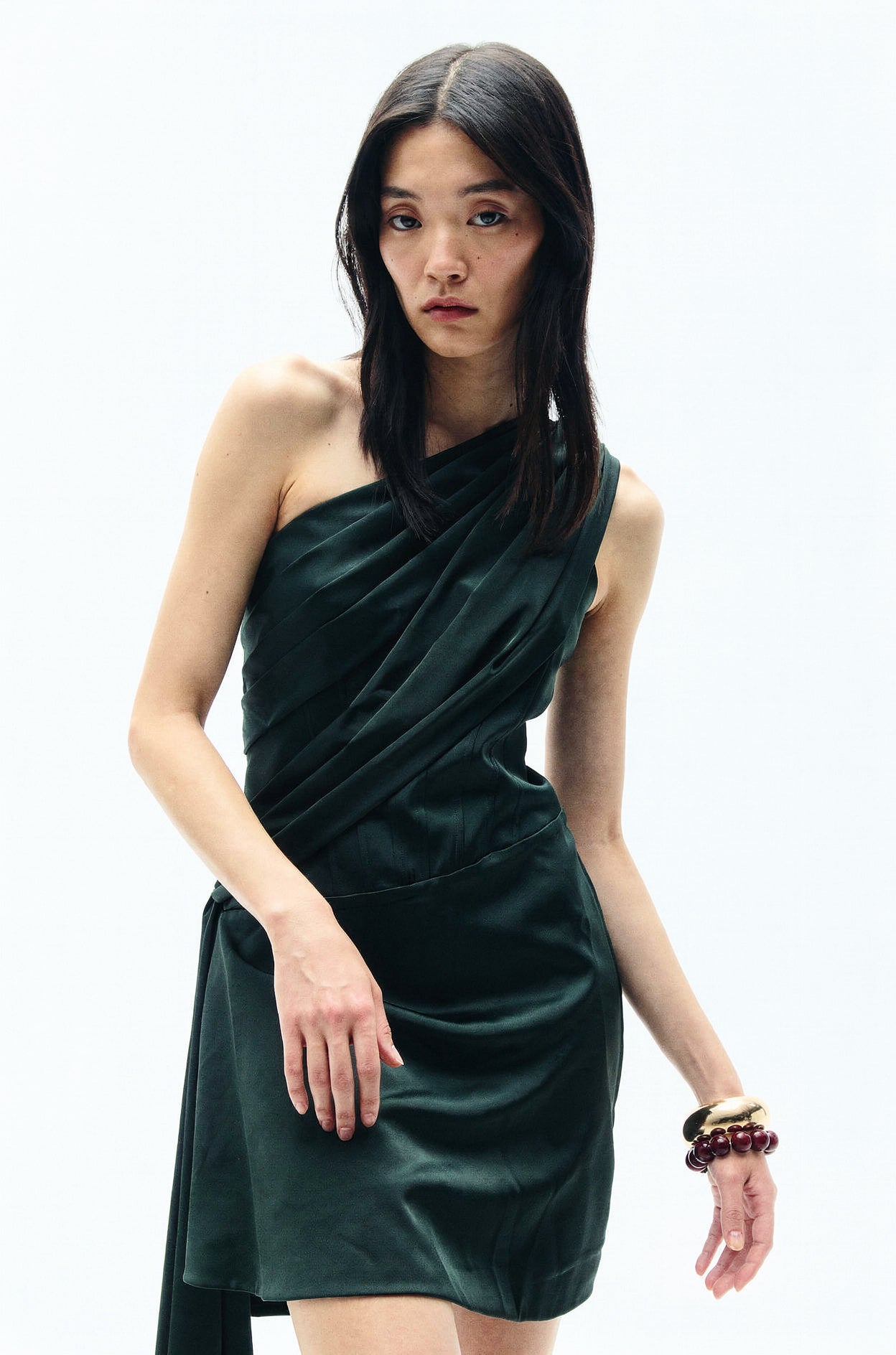 Noémie One-Shoulder min Dress