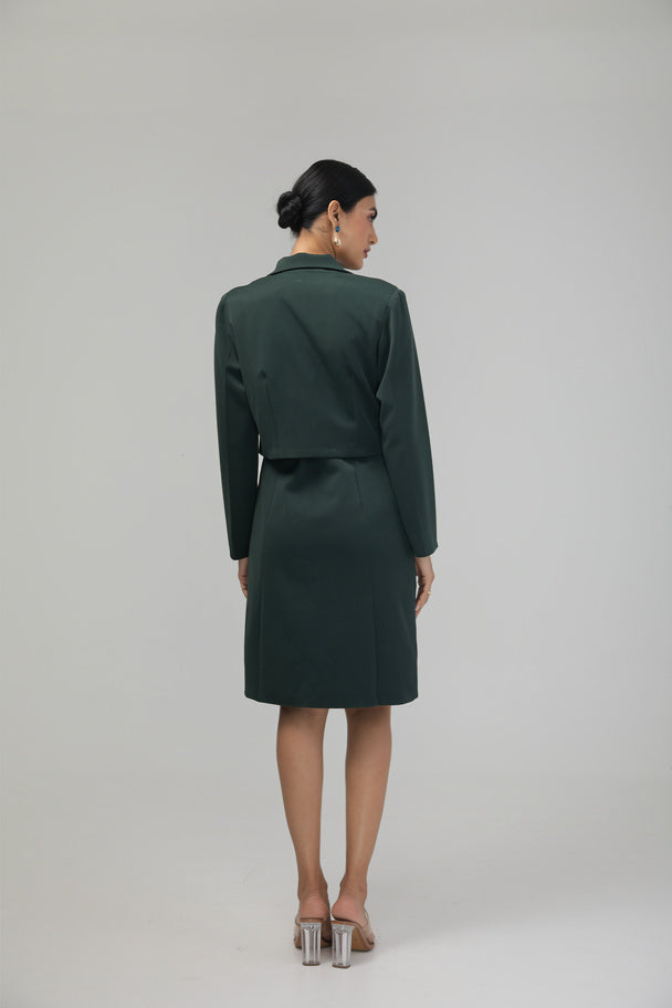 Émeraude- Blazer Dress Set