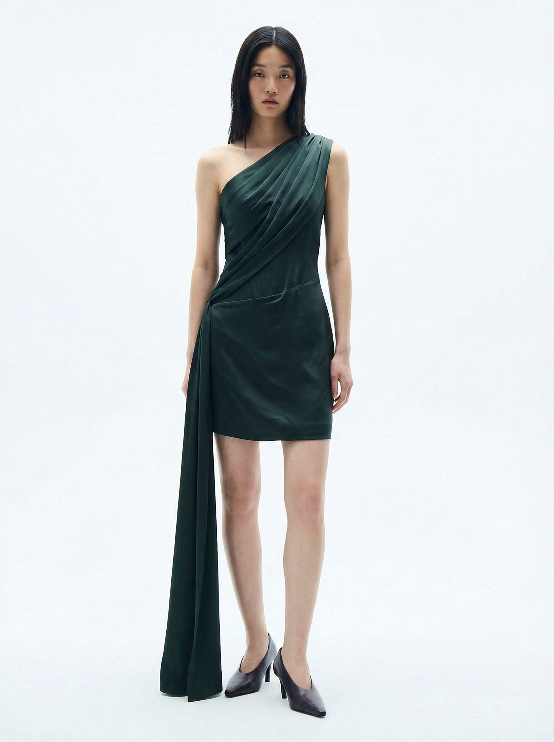 Noémie One-Shoulder min Dress